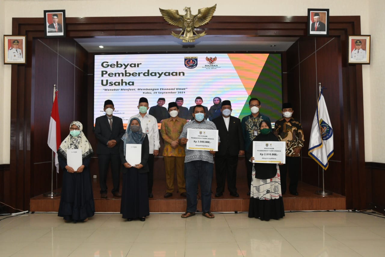 GEBYAR PEMBERDAYAAN USAHA BAZNAS KOTA DEPOK TAHUN 2021