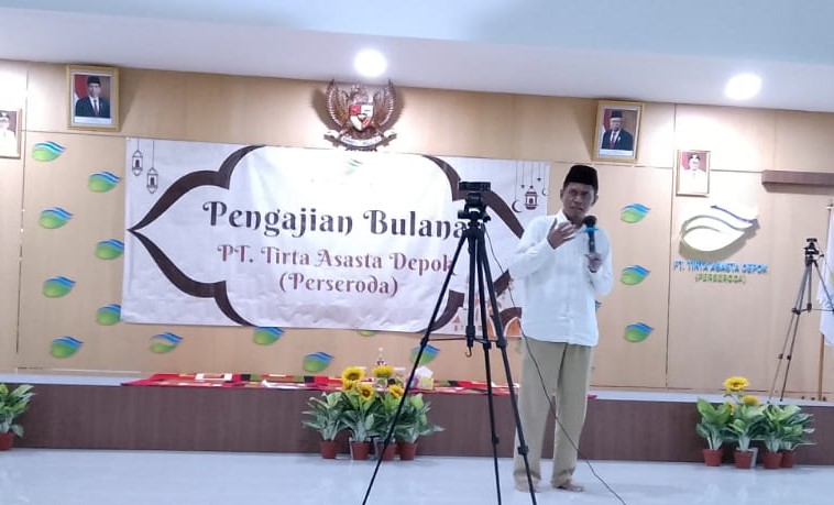 Optimalisasi Pengumpulan Zakat, BAZNAS Depok dan PT Tirta Asasta Gelar Ngaji Bareng Karyawan