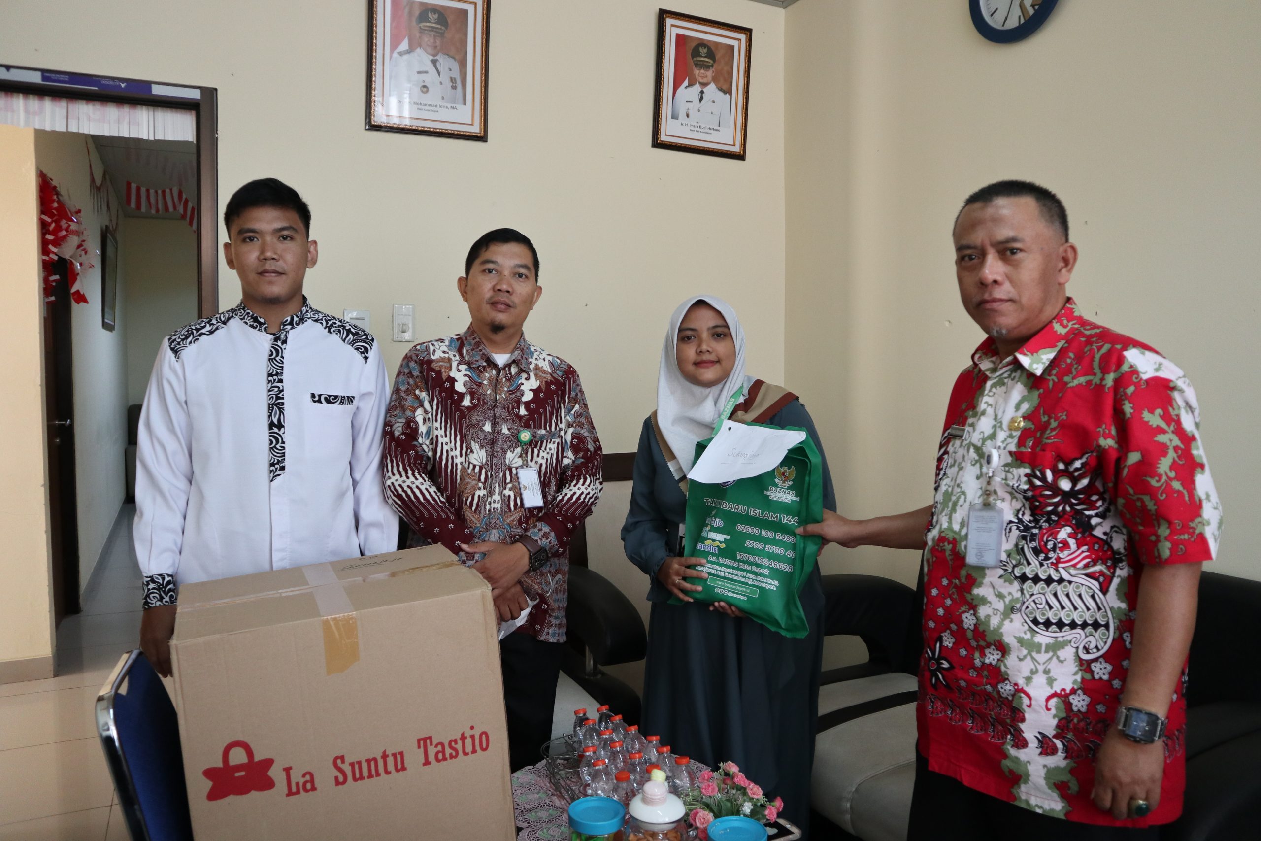 BAZNAS Depok Berikan Bantuan Kepada 1.059 Penerima Manfaat Dalam Program Depok Peduli Selama Bulan Agustus