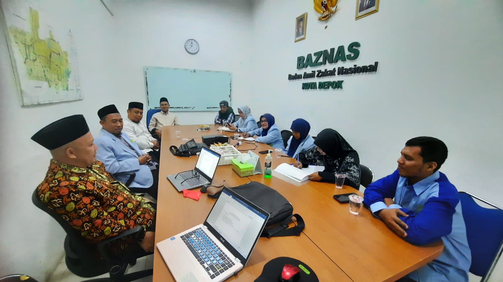 Jalin Sinergitas, BAZNAS Depok Terima Kunjungan DPD BKPRMI Depok