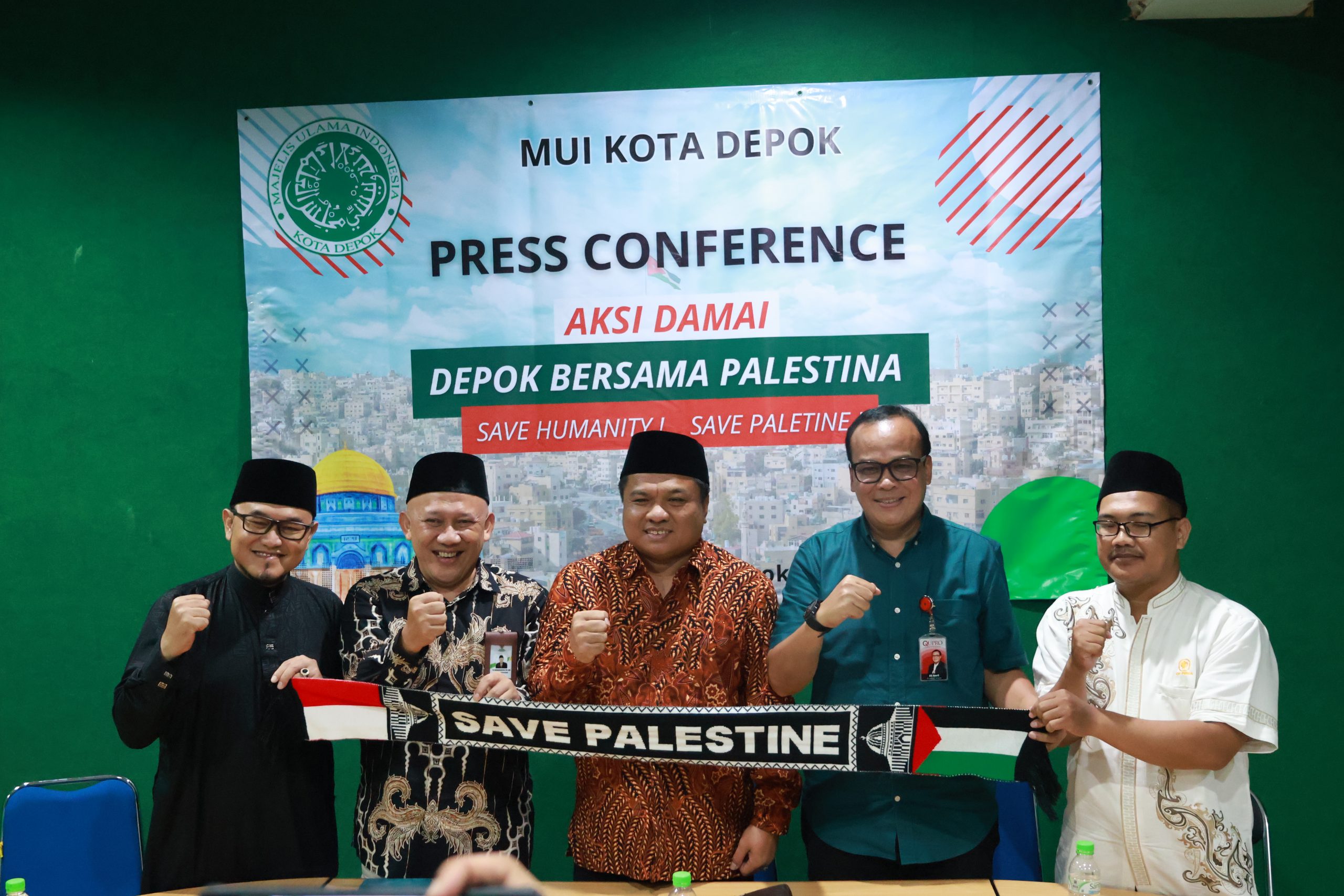 Murni Kemanusiaan, Kota Depok Akan Gelar Aksi Damai Depok Bersama Palestina