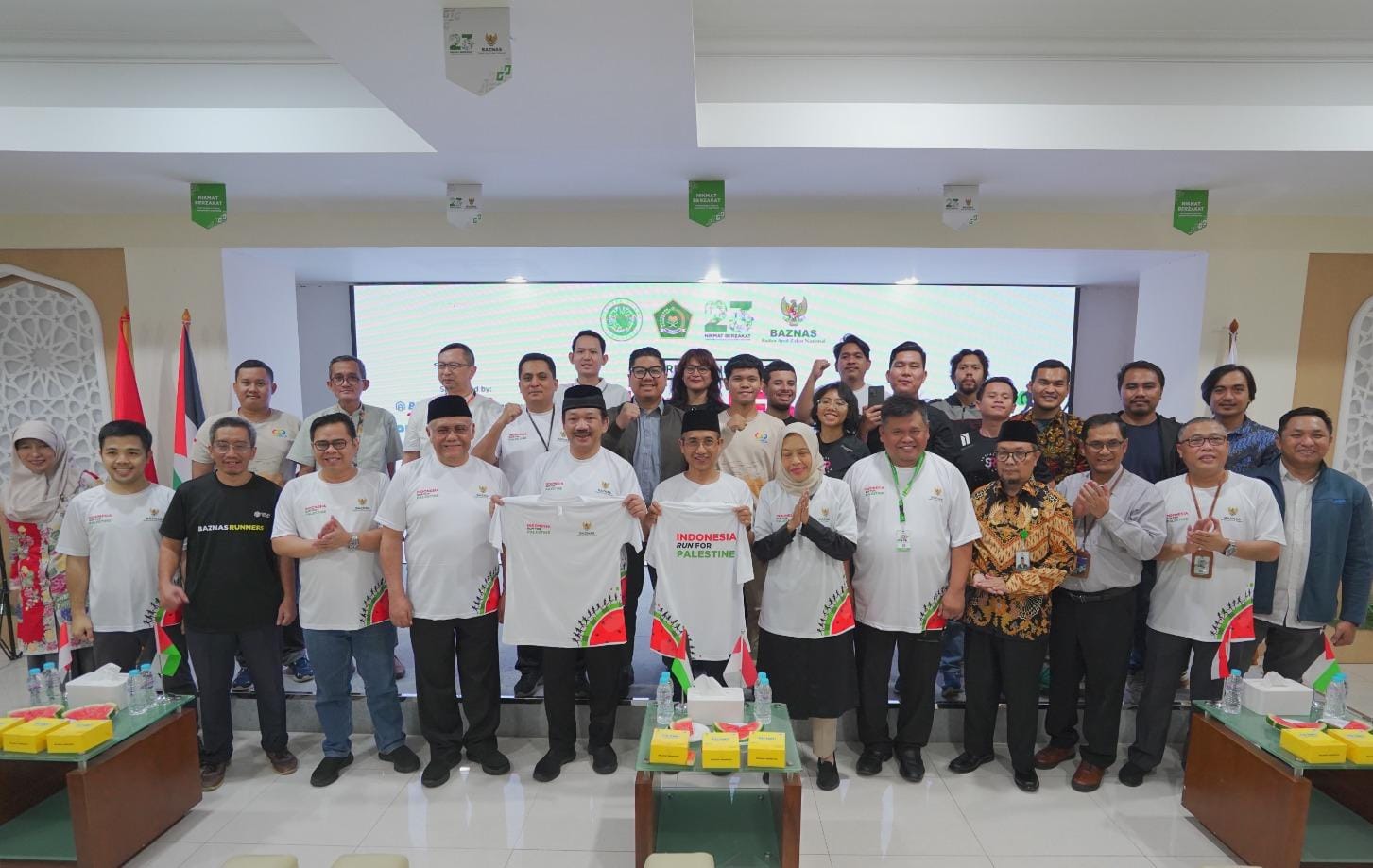 Tingkatkan Solidaritas Kemanusiaan, BAZNAS Luncurkan Indonesia Run for Palestine