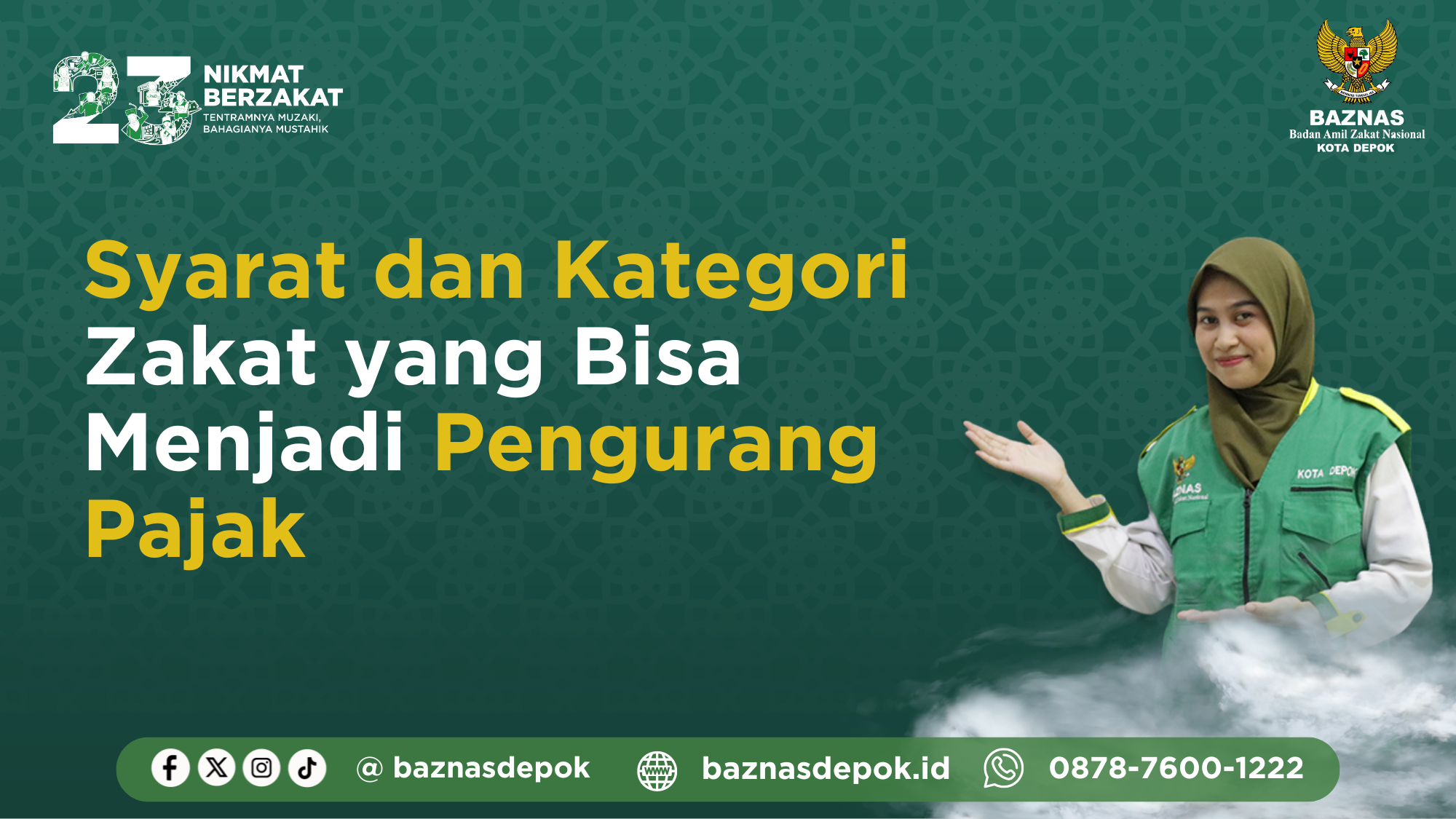 Syarat dan Kategori Zakat yang Bisa Menjadi Pengurang Pajak