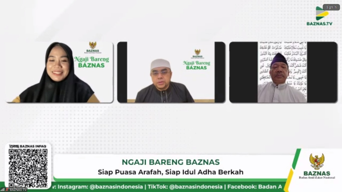 Gelar Ngaji Bareng BAZNAS : Kurban Salah Satu Solusi Atasi Kemiskinan