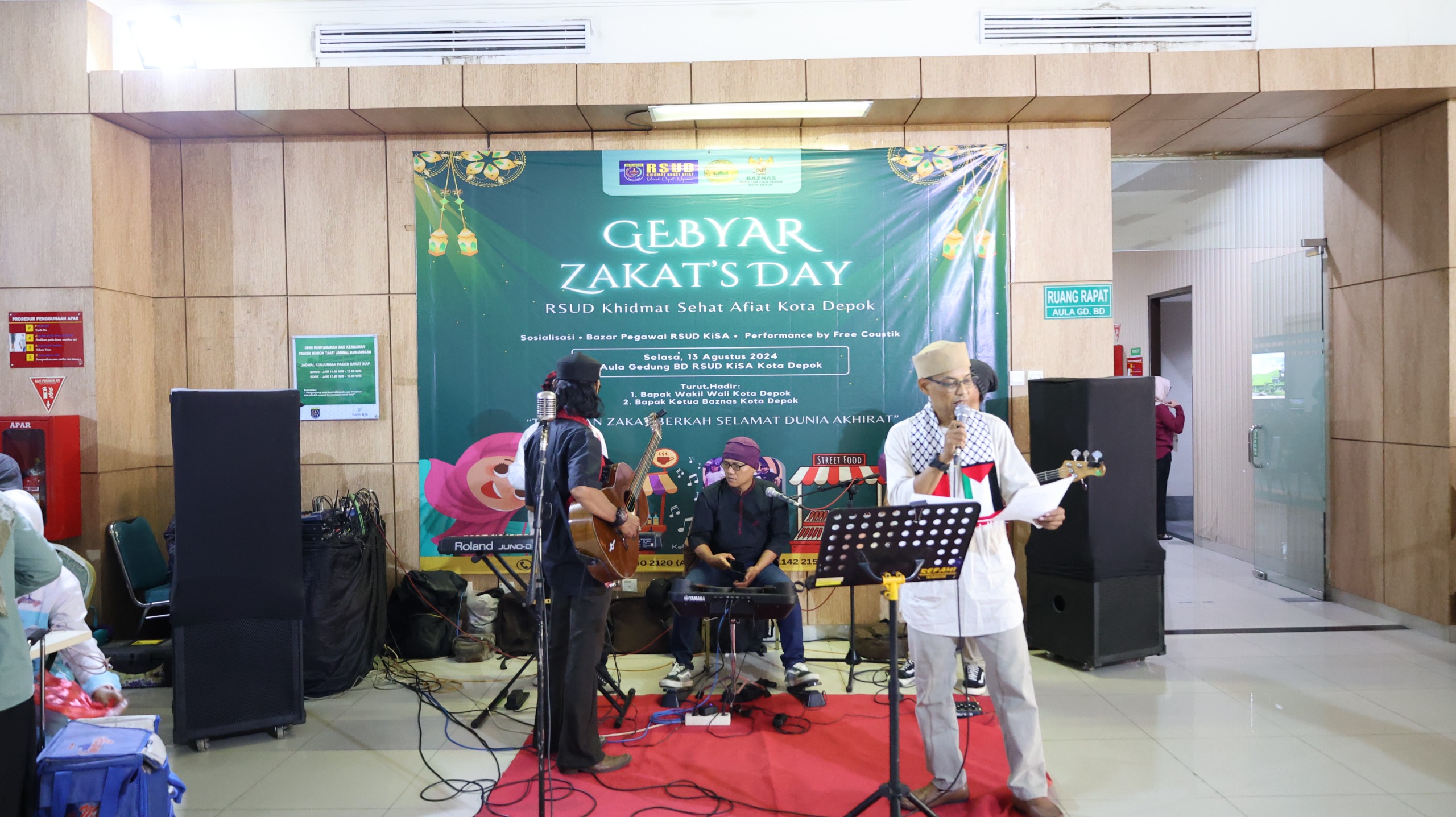 Optimalisasi Pengumpulan ZIS Melalui UPZ, RSUD KiSA Depok Lakukan Giat Gebyar Zakat