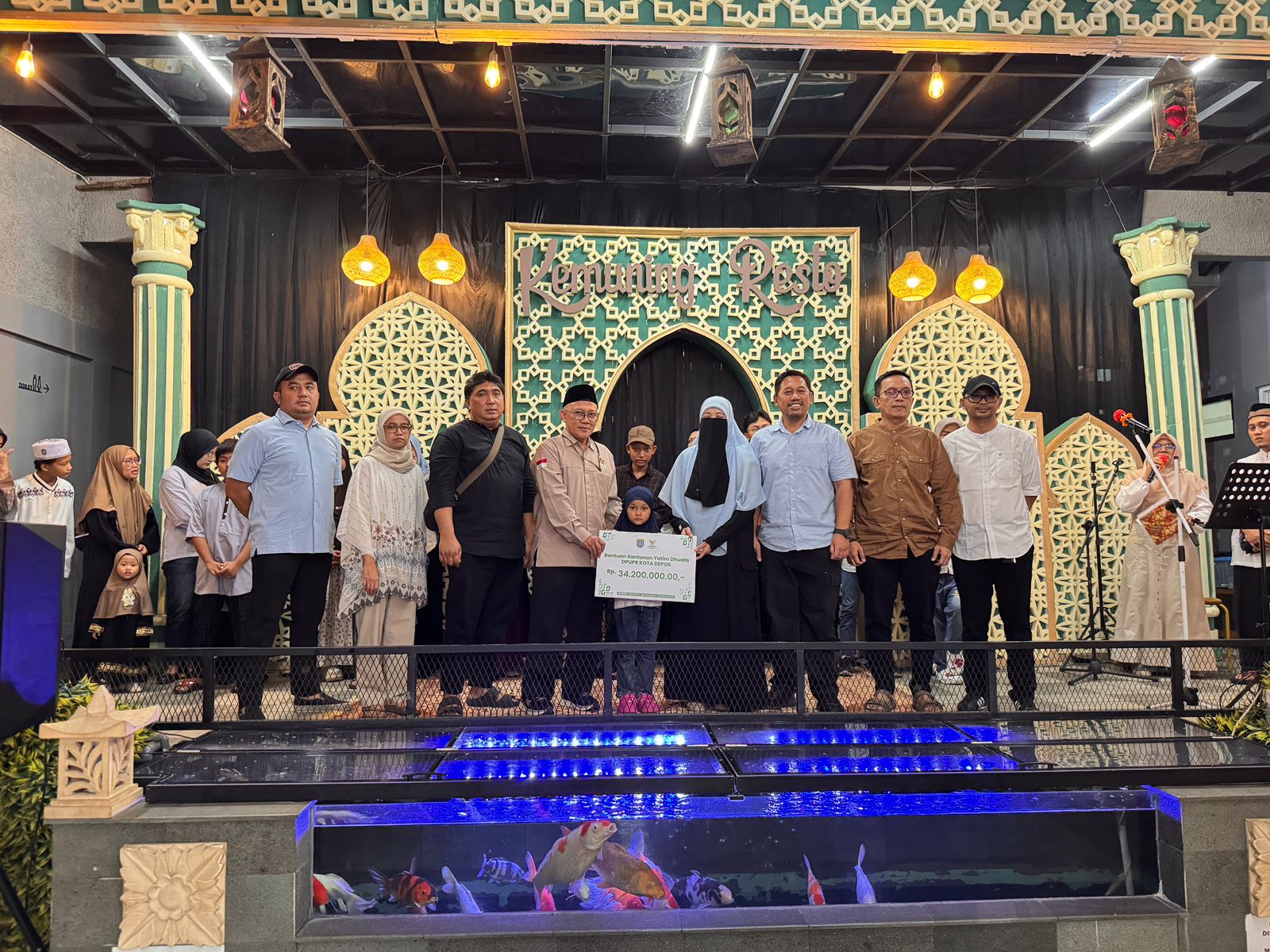 BAZNAS Kota Depok & DPUPR Depok Gelar Santunan Yatim dan Buka Puasa Bersama