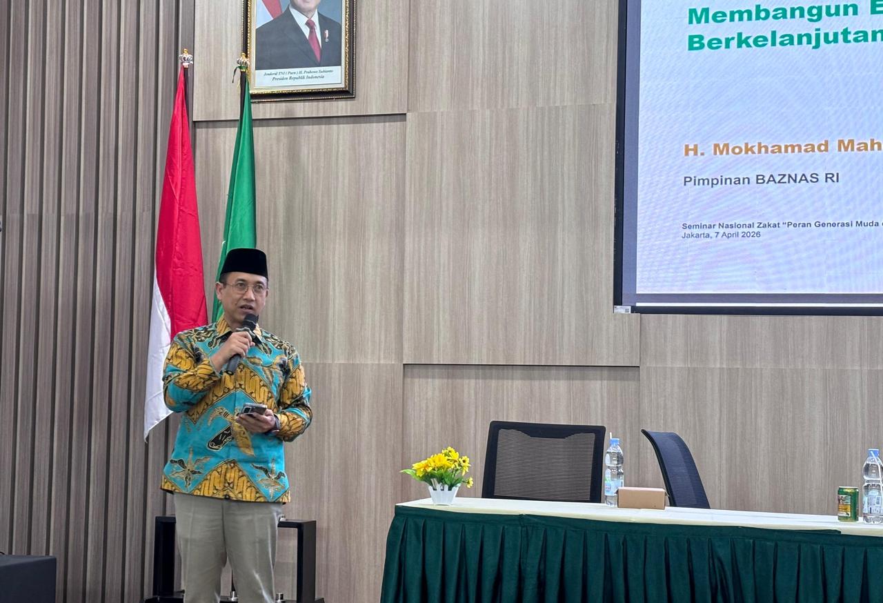 Pimpinan BAZNAS RI Ajak Mahasiswa Jadi Penggerak Ekosistem Zakat Berkelanjutan