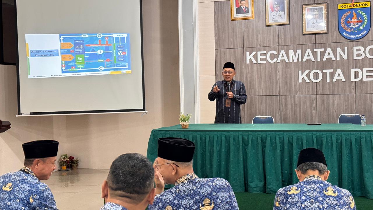 Percepat Pengentasan Kemiskinan, BAZNAS Depok Adakan Sosialisasi RW Ramah Zakat di Kecamatan Bojongsari